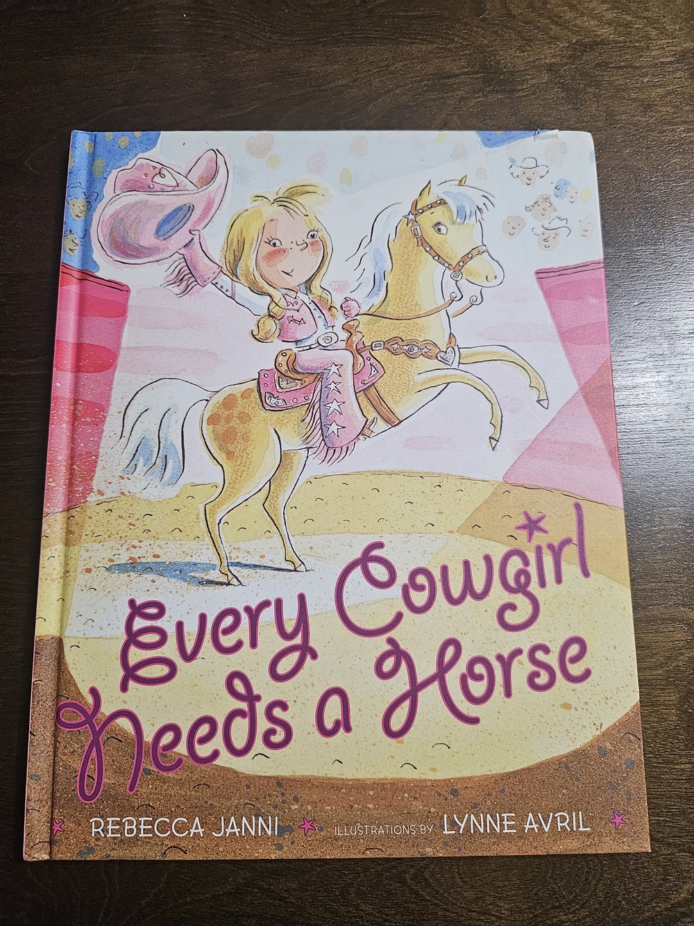 Every Cowgirl Needs a Horse Illustrated Children's Book